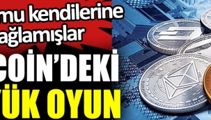 Bitcoin'deki büyük oyun. Hortumu kendilerine bağlamışlar