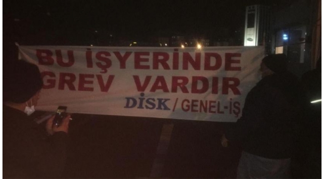 Kadıköyde belediye işçilerinin grevi başladı
