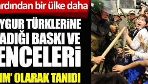 Kanada, Çinin Uygur Türklerine baskı ve işkencelerini soykırım olarak tanıdı