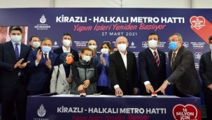 Ekrem İmamoğlu: Kirazlı-Halkalı metro hattını 2023te açacağız