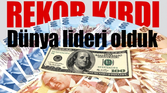 En çok değer kaybeden para birimi Türk Lirası oldu
