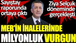 MEBin ihalelerinde milyonluk vurgun