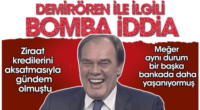 Ziraat kredilerini aksatmasıyla gündem olan Demirören hakkında bomba iddia: Aynı durum bir başka bankada daha yaşanıyormuş