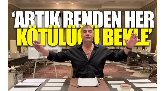 Sedat Peker, Ankaraya ve Süleyman Soyluya seslendi 