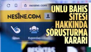 Nesine.com hakkında soruşturma