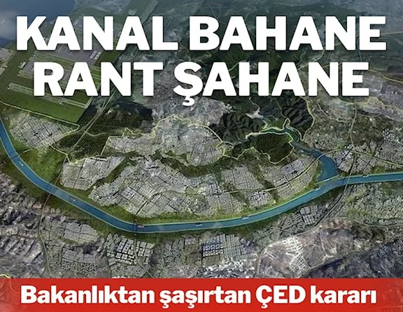 Kanal İstanbul manzaralı 5 bin 785 konut için ÇED gerekli görülmedi
