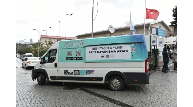 BEŞİKTAŞ BELEDİYESİ'NİN ÖĞRENCİ'YE VE MOBİVET ARAÇLARI AFET BÖLGESİNE DOĞRU YOLA ÇIKTI