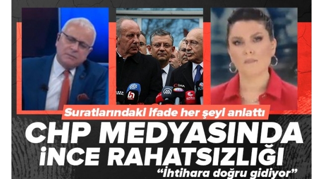 Muharrem İnce'nin adaylık kararı CHP medyasını kızdırdı! Suratlarındaki ifade her şeyi anlattı....