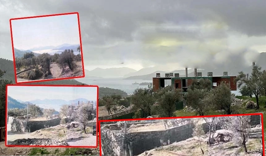 Göcek'te doğa katliamı: Uyarılara rağmen inşaat sürüyor 