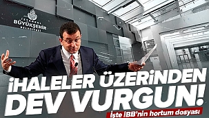 İBB'de ihaleler üzerinden milyarlık dev vurgun! CHP'li Ekrem İmamoğlu için soruşturma izni 