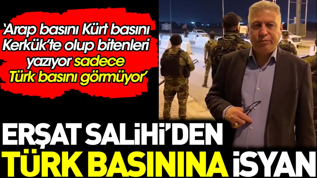 Erşat Salihi'den Türk basınına isyan: burada olanları sadece Türk basını görmüyor
