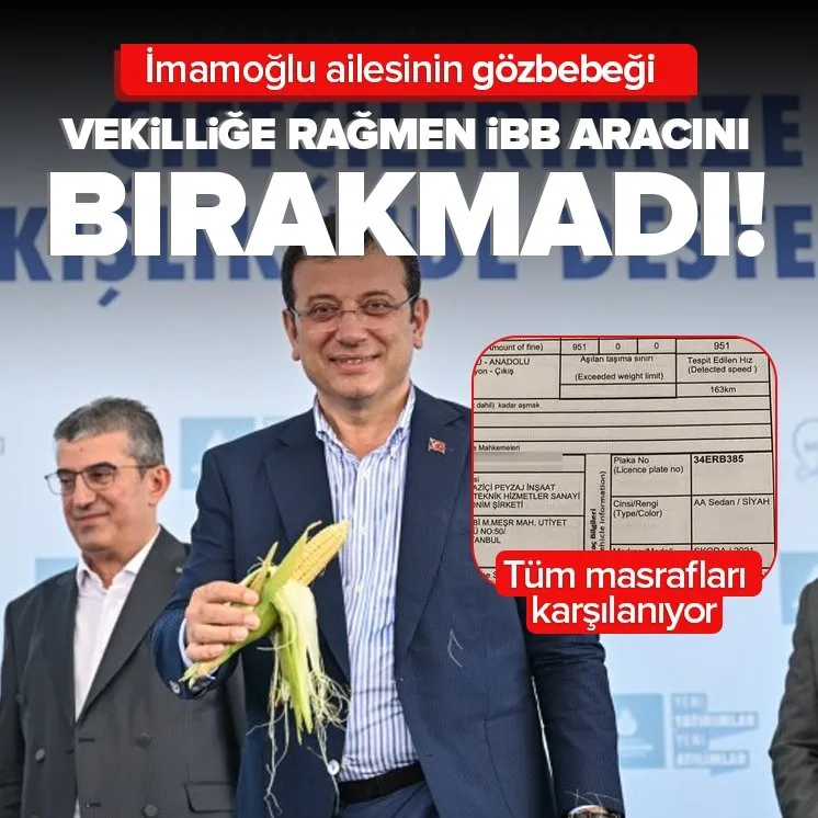 Makam aracı saltanatı! CHP Milletvekili Gökhan Günaydın İBB'nin aracını bırakmadı .