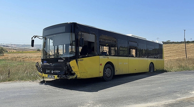 Arnavutköy'de İETT ve otomobil çarpıştı: 1 kişi öldü