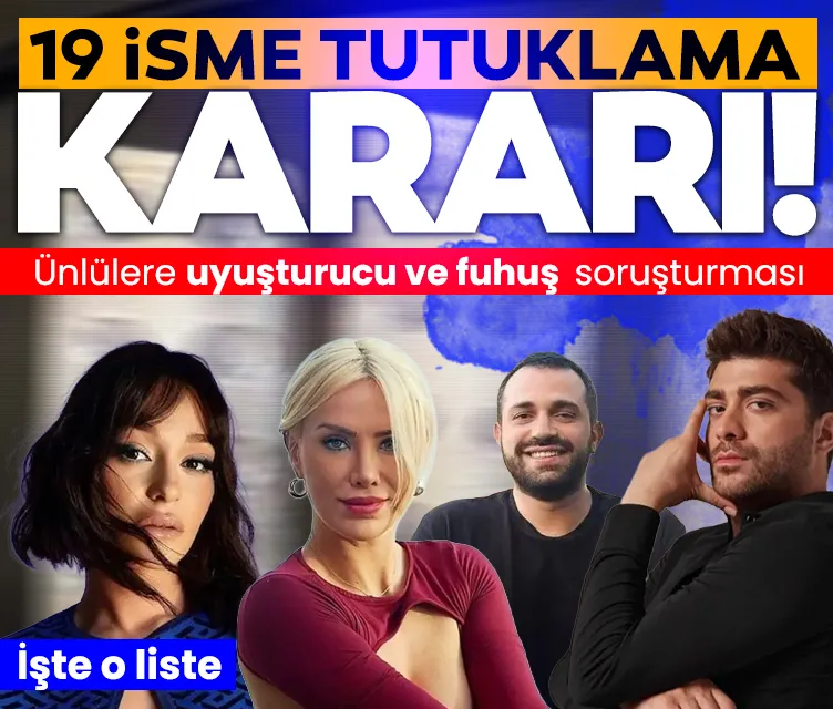 Uyuşturucu operasyonunda 19 tutuklama