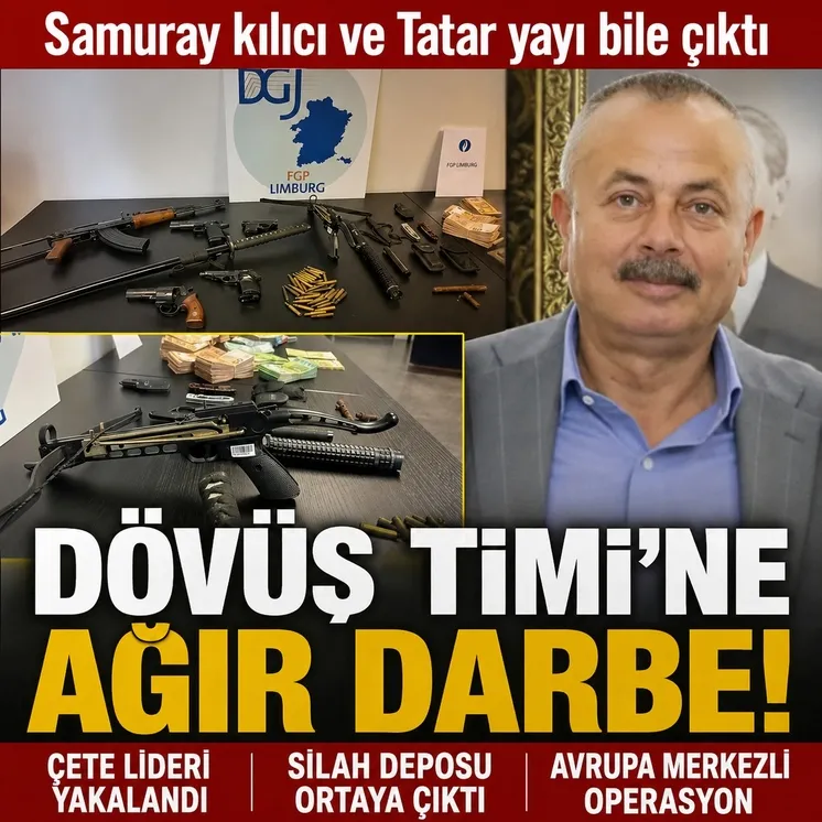 BELÇİKA'DA "ŞAHİNLER SUÇ ÖRGÜTÜ "ÇÖKERTİDİ.