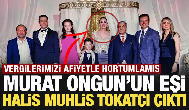 Murat Ongun'un eşi halis muhlis tokatçı çıktı: Vergilerimizi afiyetle hortumlamış