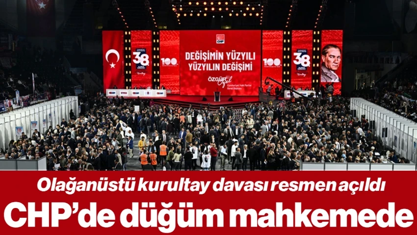 ÖZGÜR ÖZEL CHP'Yİ MAHKEMEYE VERDİ.!CHP BİR KEZ DAHA MAHKEME KAPILARINDA..
